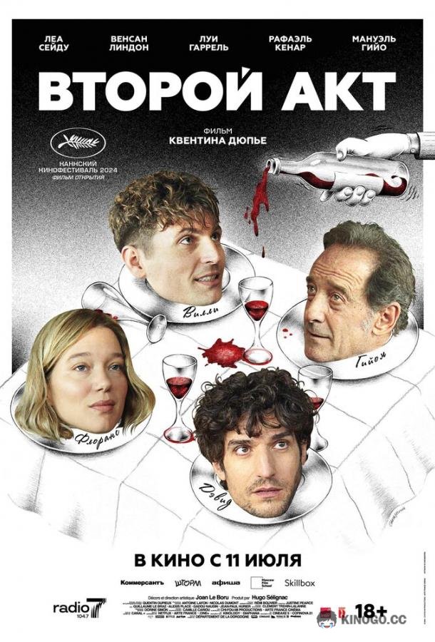 Второй акт Le deuxième acte (2024)
