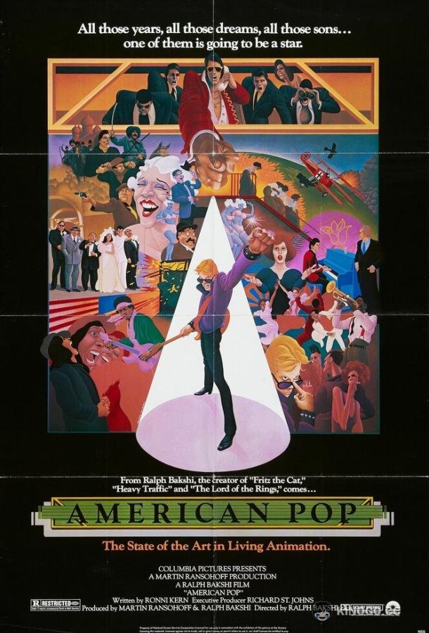 Поп Америка American Pop (1981)
