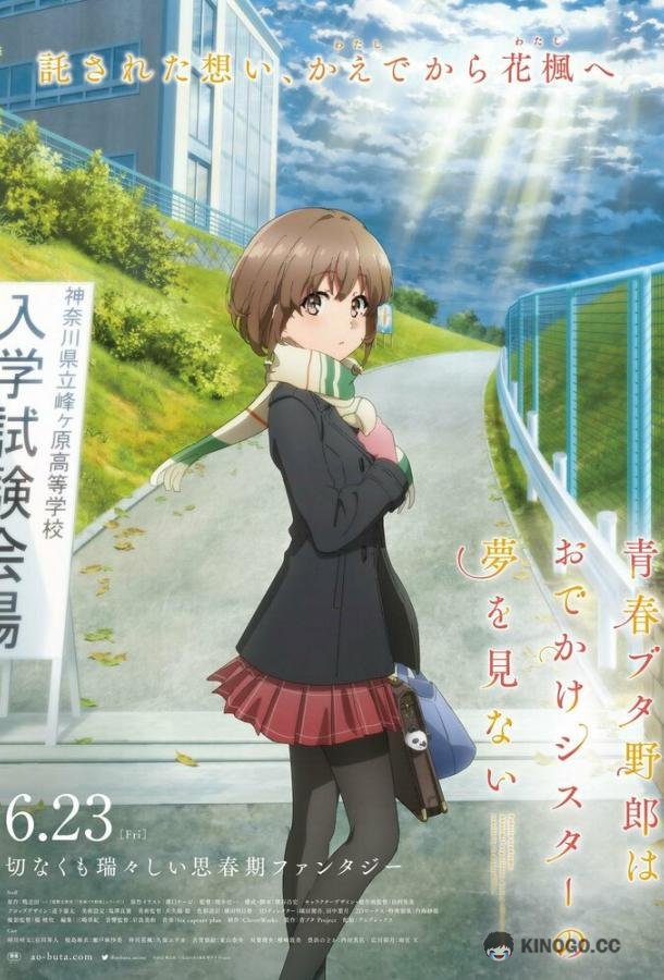 Этот глупый свин не понимает мечту сестры на прогулке Seishun Buta Yarou wa Odekake Sister no Yume wo Minai (2023)