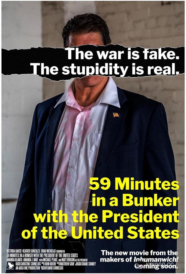 59 минут в бункере с президентом США 59 Minutes in a Bunker with the President of the United States (2022)