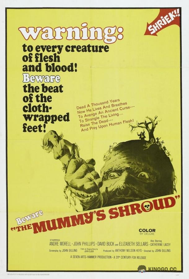 Саван мумии The Mummy's Shroud (1967)