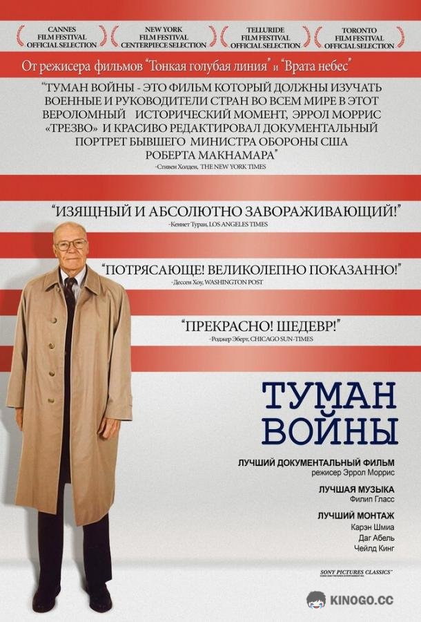 Туман войны The Fog of War: Eleven Lessons from the Life of Robert S. McNamara (2003)