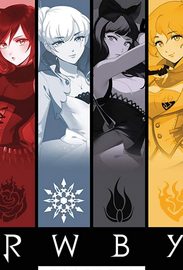 Красный, Белый, Черный, Желтый (РУБИ) RWBY (2013)